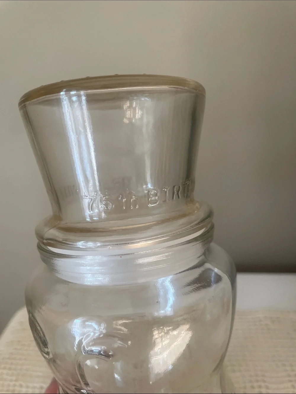 Planters peanuts glass